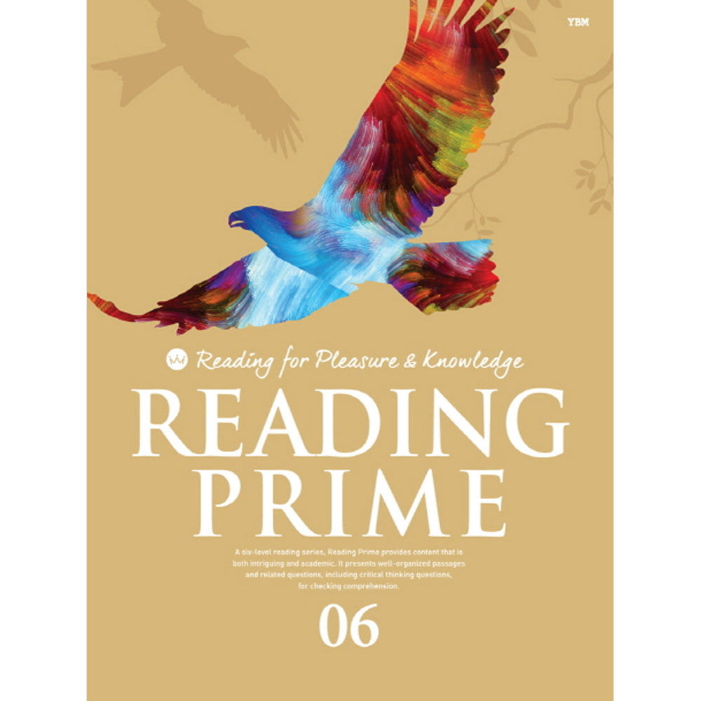 YBM: Reading Prime 6 (구성 : 교재 1권(정답해설 포함) + QR 코드 및 무료 MP3 파일)