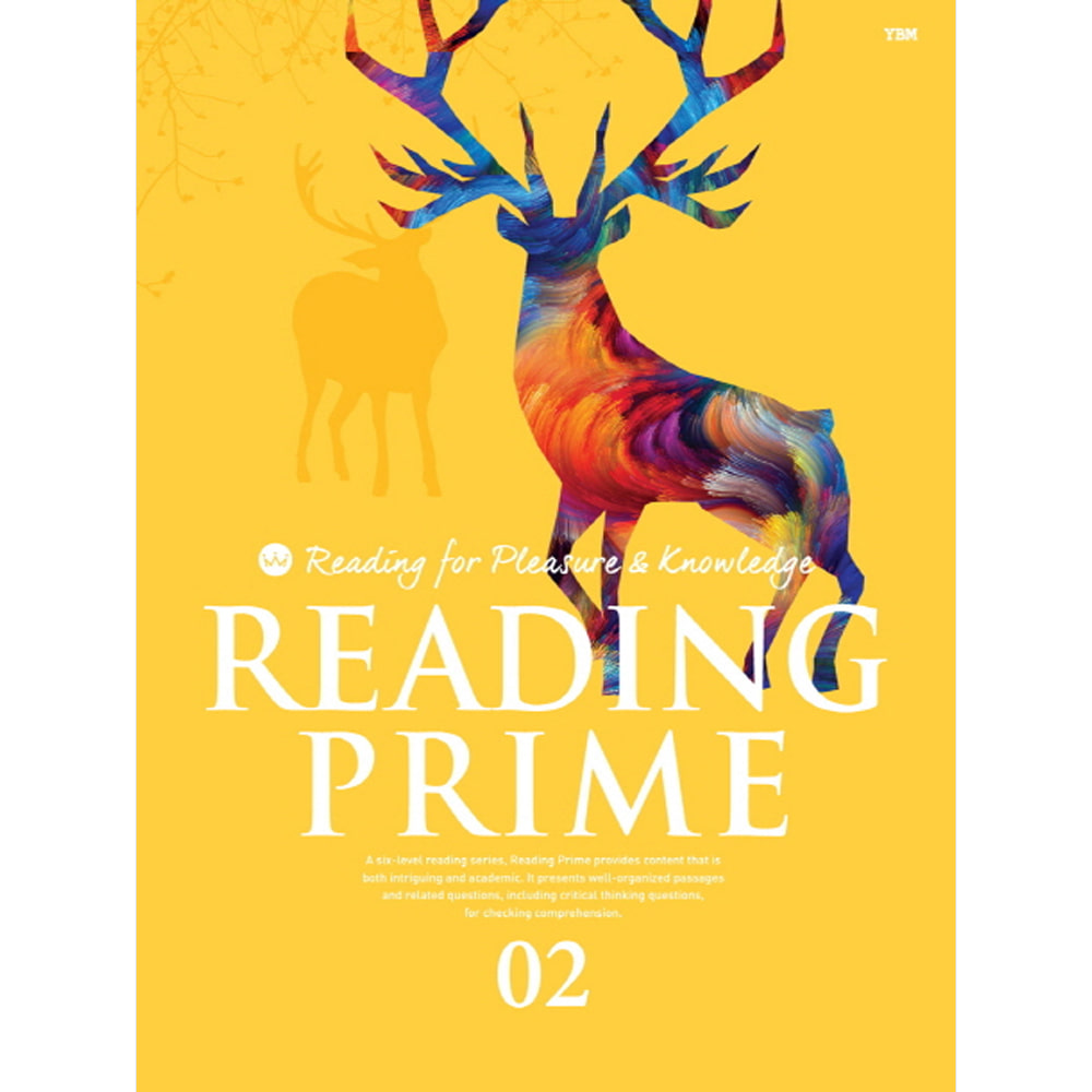 YBM: Reading Prime 2 (구성 : 교재 1권(정답해설 포함) + QR 코드 및 무료 MP3 파일)