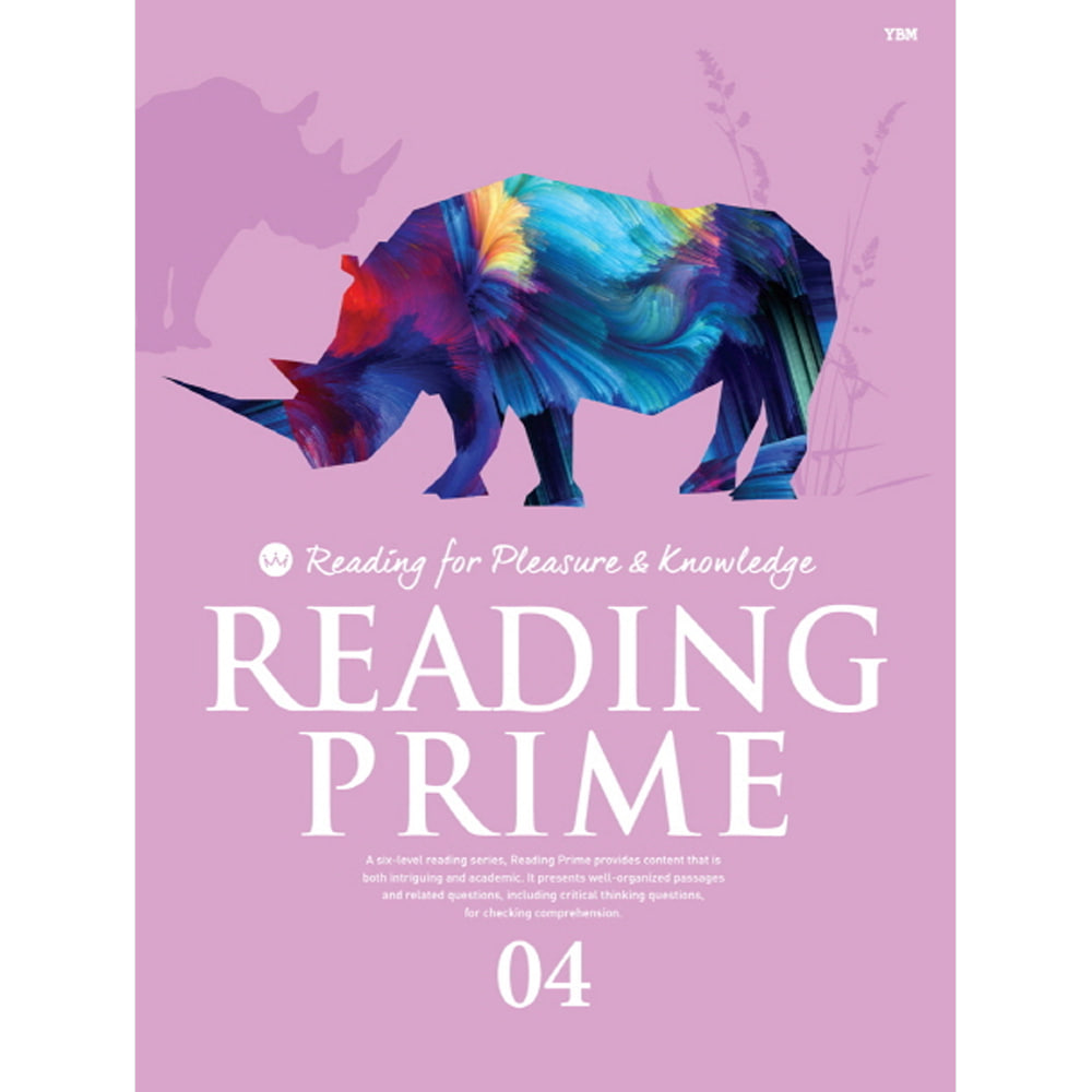 YBM: Reading Prime 4 (구성 : 교재 1권(정답해설 포함) + QR 코드 및 무료 MP3 파일)
